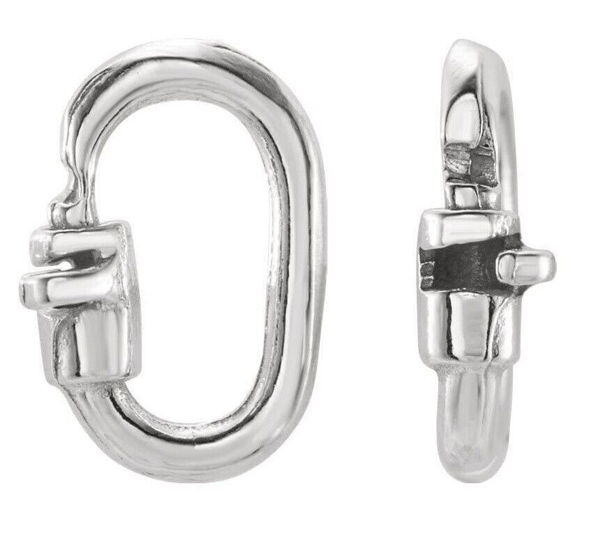 LINK LOCK JUMP RING Yellow Gold Gold or Sterling Silver - Easy Jewellery Repairs - Picture 9 of 26