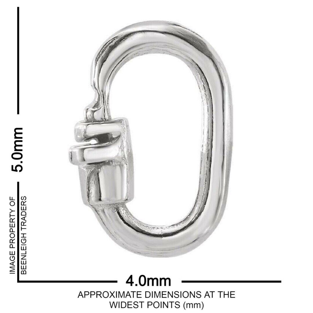 LINK LOCK JUMP RING Yellow Gold Gold or Sterling Silver - Easy Jewellery Repairs - Picture 11 of 26