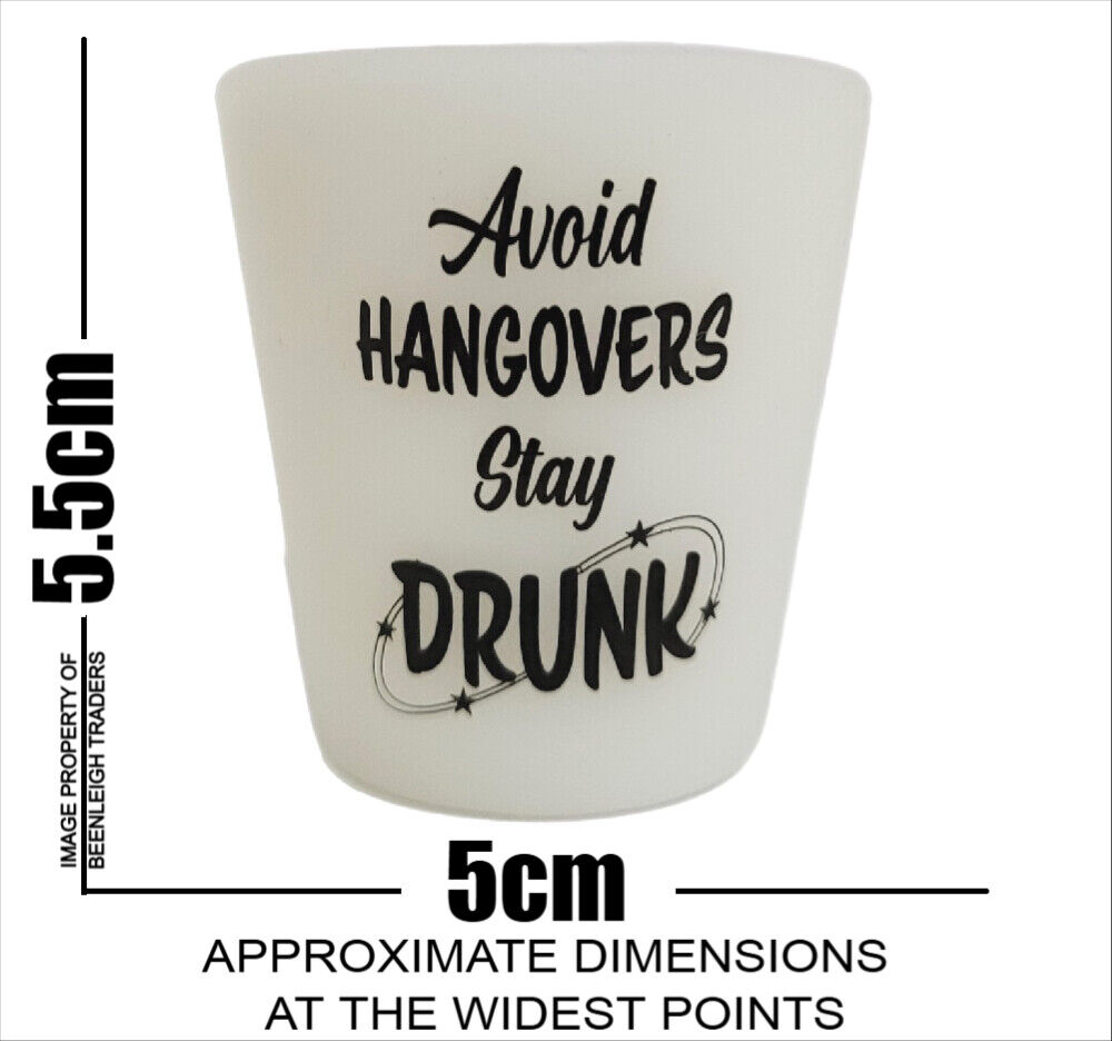 Glow In The Dark SILICONE SHOT GLASS Virtually Unbreakable Brand New - Foto 25 di 33