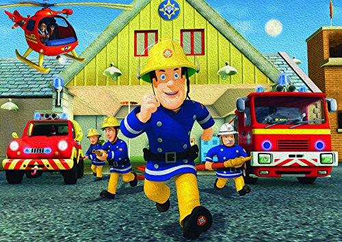 Fireman Sam Painting Giant Print Art Picture Poster - A5 A4 A3 A2 A1 A0 Sizes - Picture 5 of 7