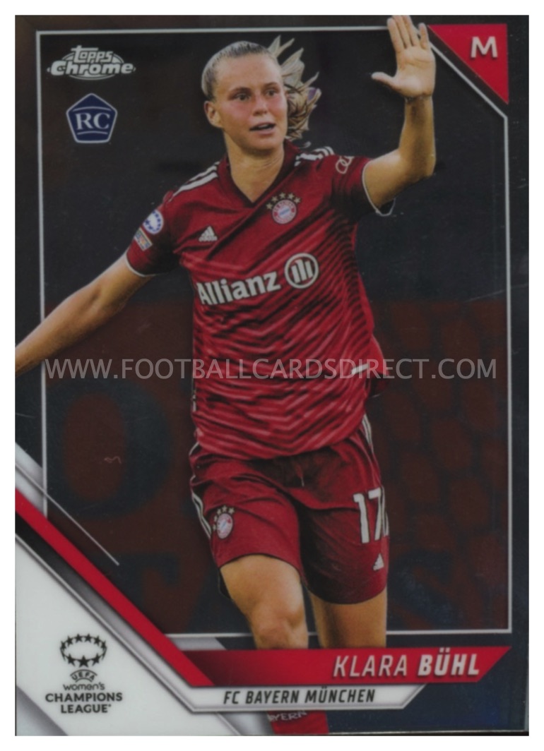 TARJETAS BASE TOPPS DE MUJER CAMPEONES LIGA CROMADAS 2021-2022 - Imagen 27 de 201