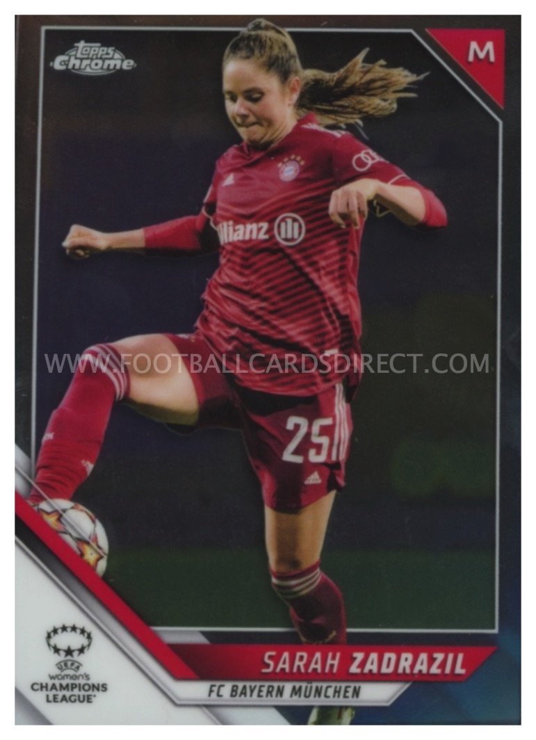 TARJETAS BASE TOPPS DE MUJER CAMPEONES LIGA CROMADAS 2021-2022 - Imagen 64 de 201