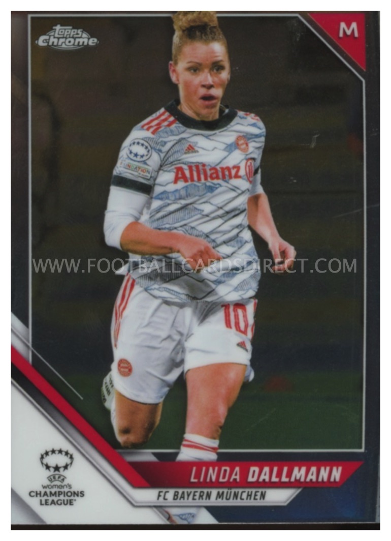 TARJETAS BASE TOPPS DE MUJER CAMPEONES LIGA CROMADAS 2021-2022 - Imagen 98 de 201