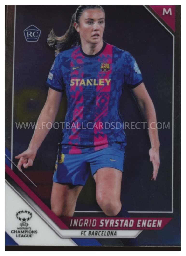 TARJETAS BASE TOPPS DE MUJER CAMPEONES LIGA CROMADAS 2021-2022 - Imagen 116 de 201