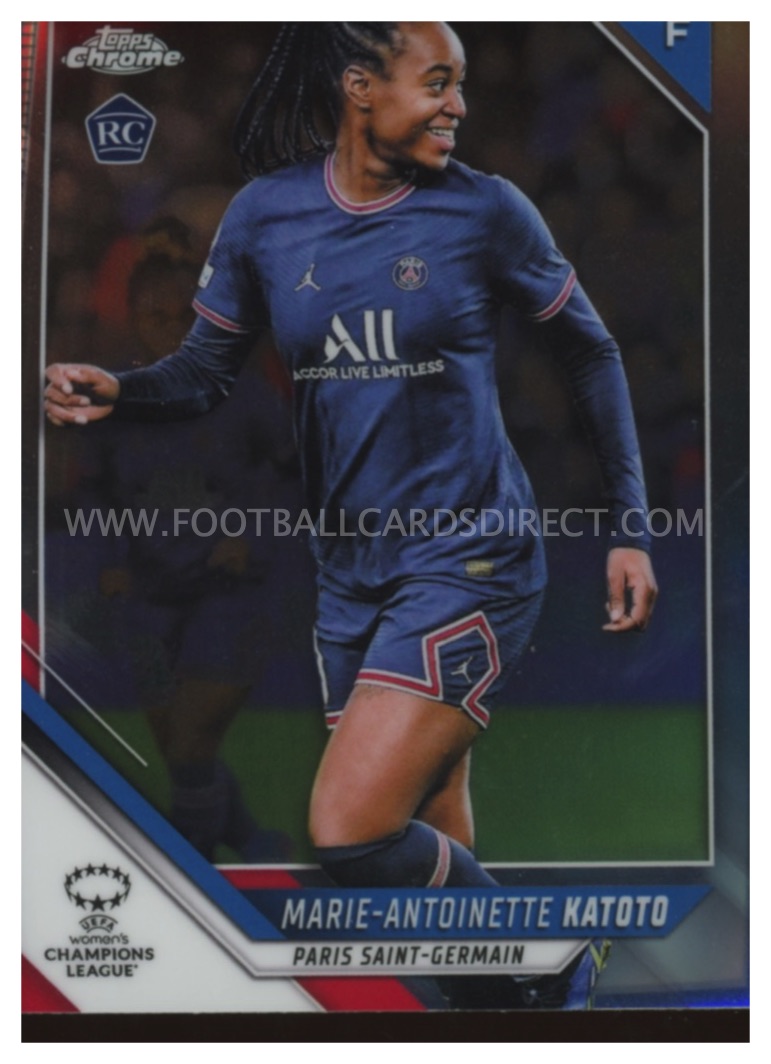 TARJETAS BASE TOPPS DE MUJER CAMPEONES LIGA CROMADAS 2021-2022 - Imagen 121 de 201
