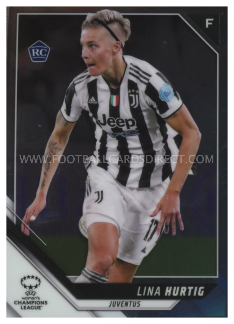 TARJETAS BASE TOPPS DE MUJER CAMPEONES LIGA CROMADAS 2021-2022 - Imagen 125 de 201