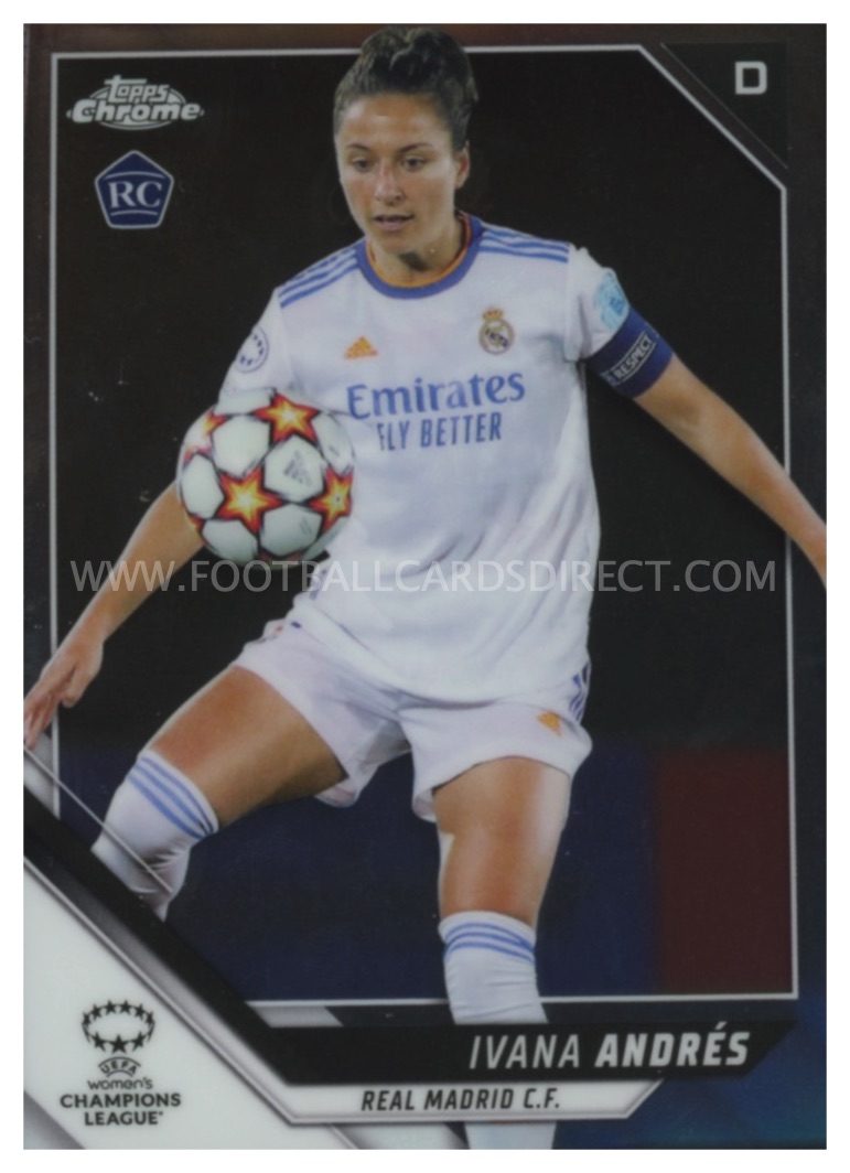 TARJETAS BASE TOPPS DE MUJER CAMPEONES LIGA CROMADAS 2021-2022 - Imagen 144 de 201