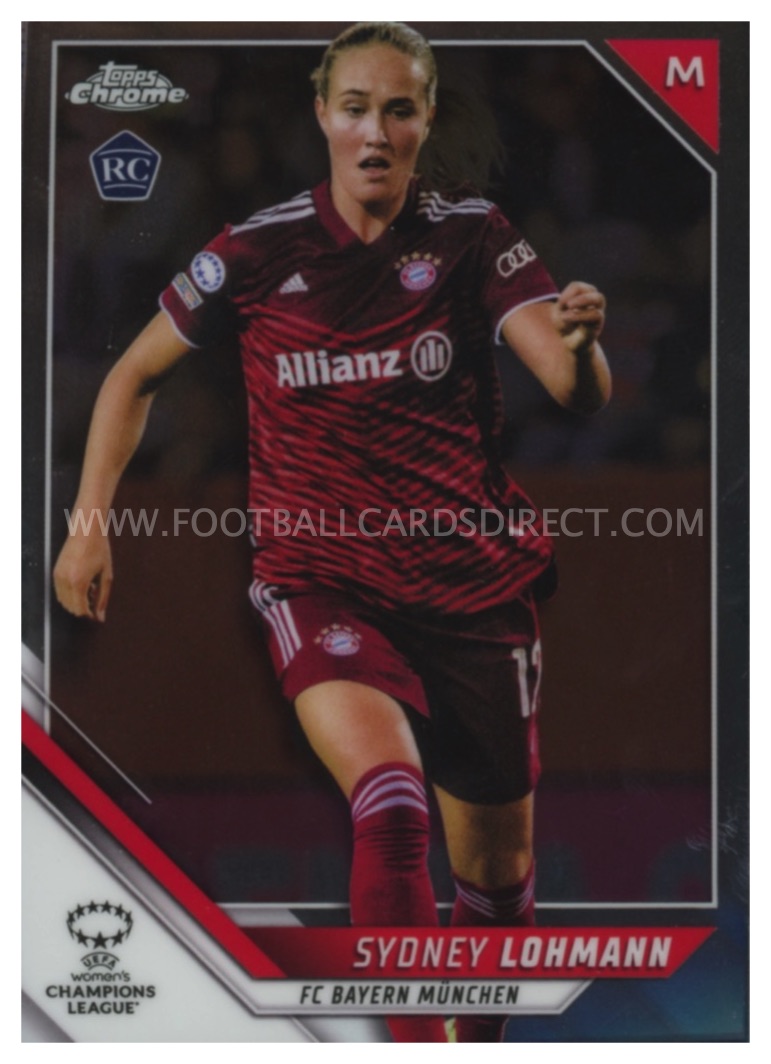 TARJETAS BASE TOPPS DE MUJER CAMPEONES LIGA CROMADAS 2021-2022 - Imagen 168 de 201