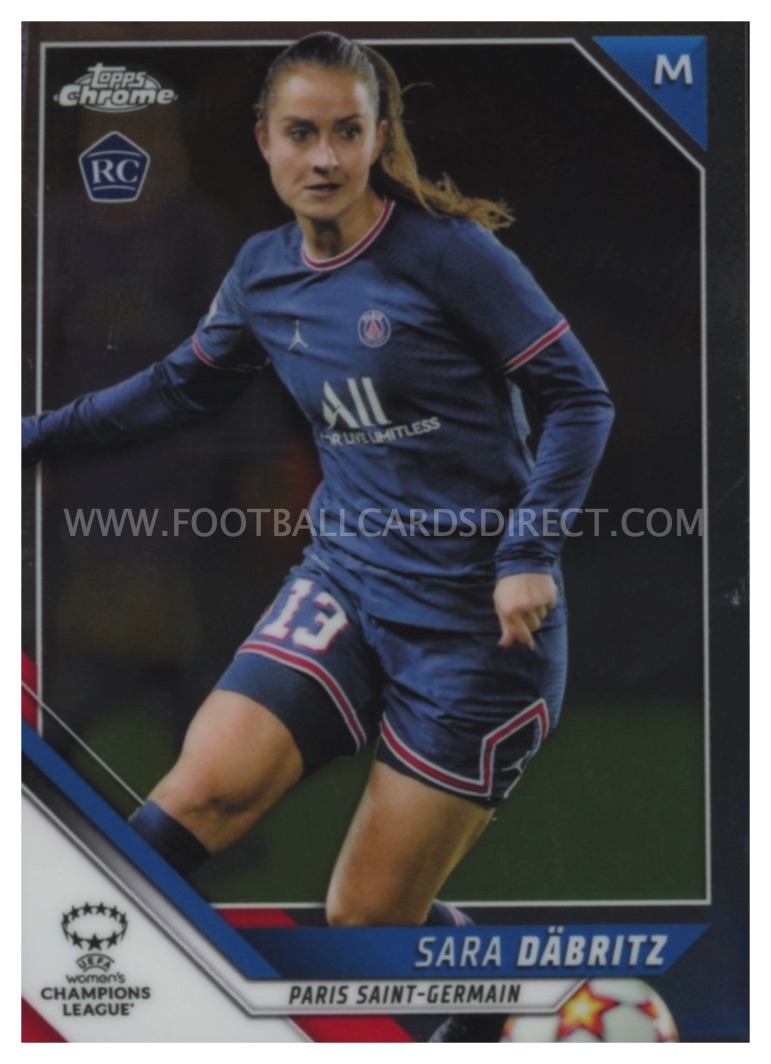 TARJETAS BASE TOPPS DE MUJER CAMPEONES LIGA CROMADAS 2021-2022 - Imagen 172 de 201