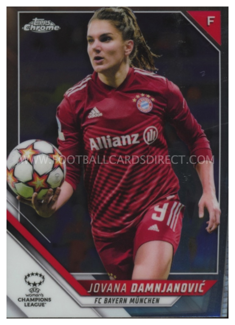 TARJETAS BASE TOPPS DE MUJER CAMPEONES LIGA CROMADAS 2021-2022 - Imagen 182 de 201