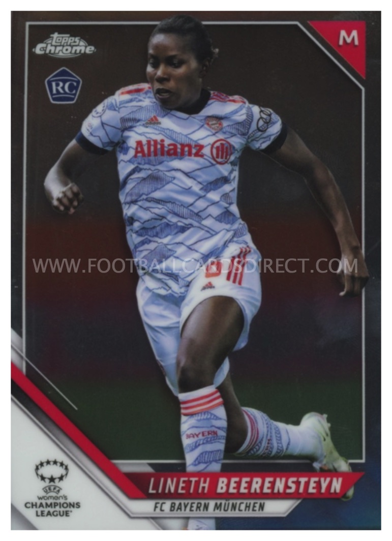 TARJETAS BASE TOPPS DE MUJER CAMPEONES LIGA CROMADAS 2021-2022 - Imagen 192 de 201