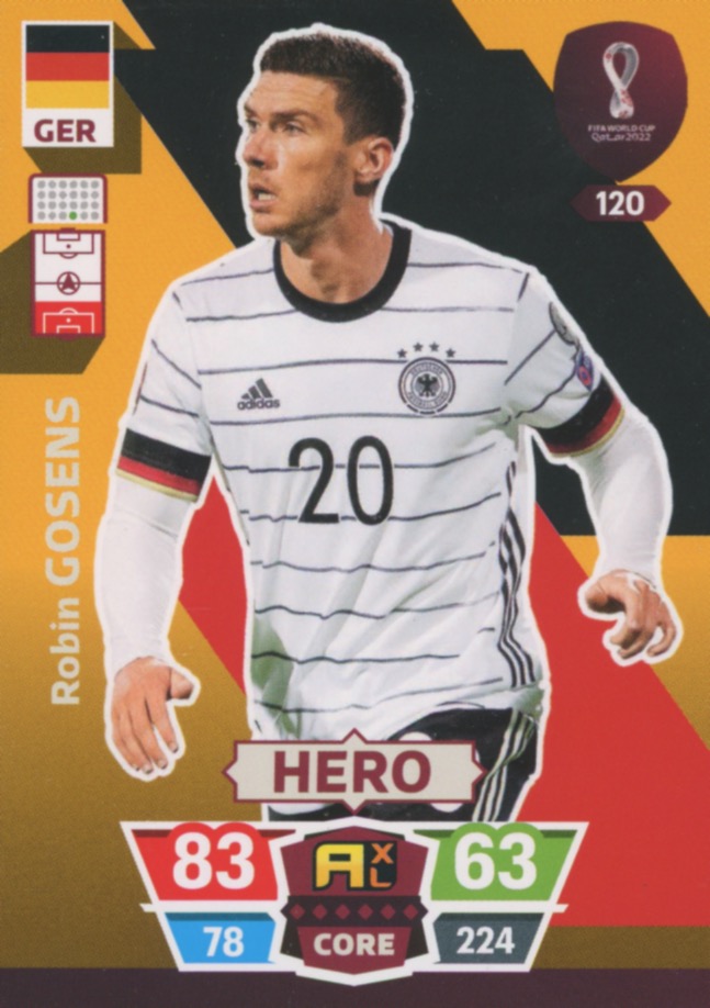PANINI ADRENALYN XL COPA MUNDIAL DE LA FIFA QATAR 2022 HÉROE Y ESCUDO DE EQUIPO 28-153 - Imagen 186 de 253