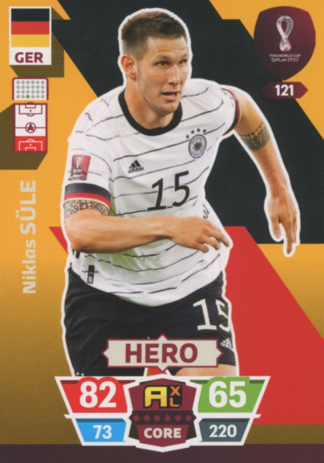 PANINI ADRENALYN XL COPA MUNDIAL DE LA FIFA QATAR 2022 HÉROE Y ESCUDO DE EQUIPO 28-153 - Imagen 188 de 253