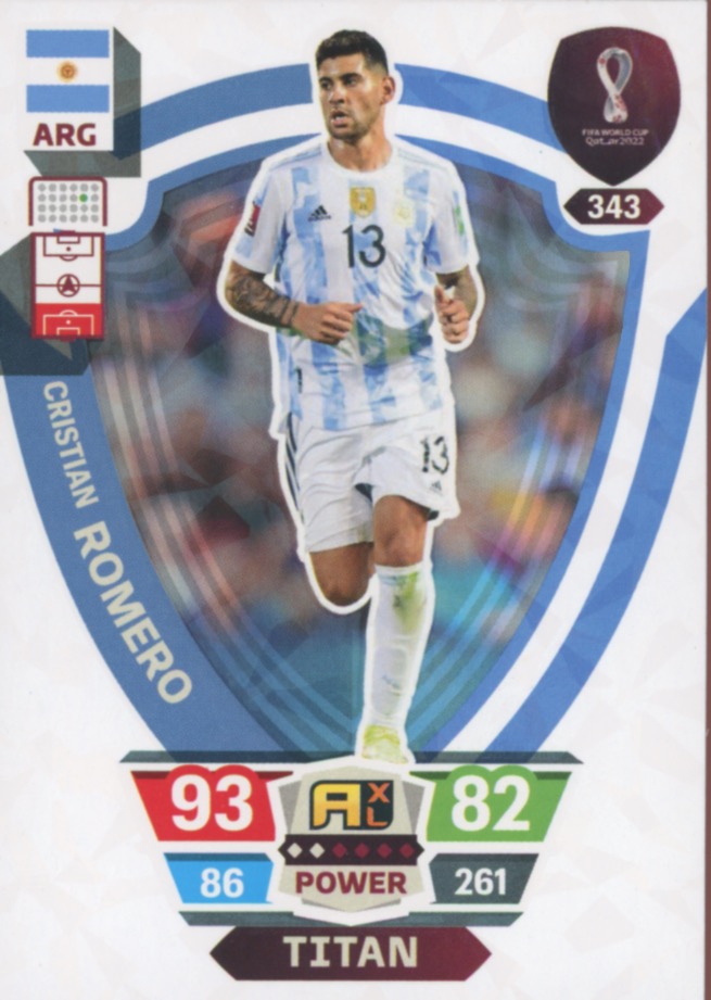 SUBJUEGOS PANINI ADRENALYN XL COPA MUNDIAL DE LA FIFA QATAR 2022 #289 - #423 - Imagen 110 de 271