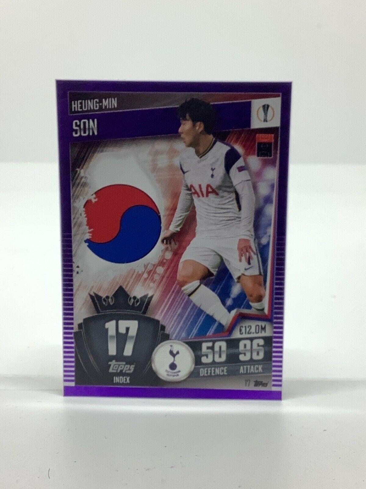 Topps Match Attax 101 2020-21 20/21 púrpura paralelo y limitado - Imagen 23 de 127