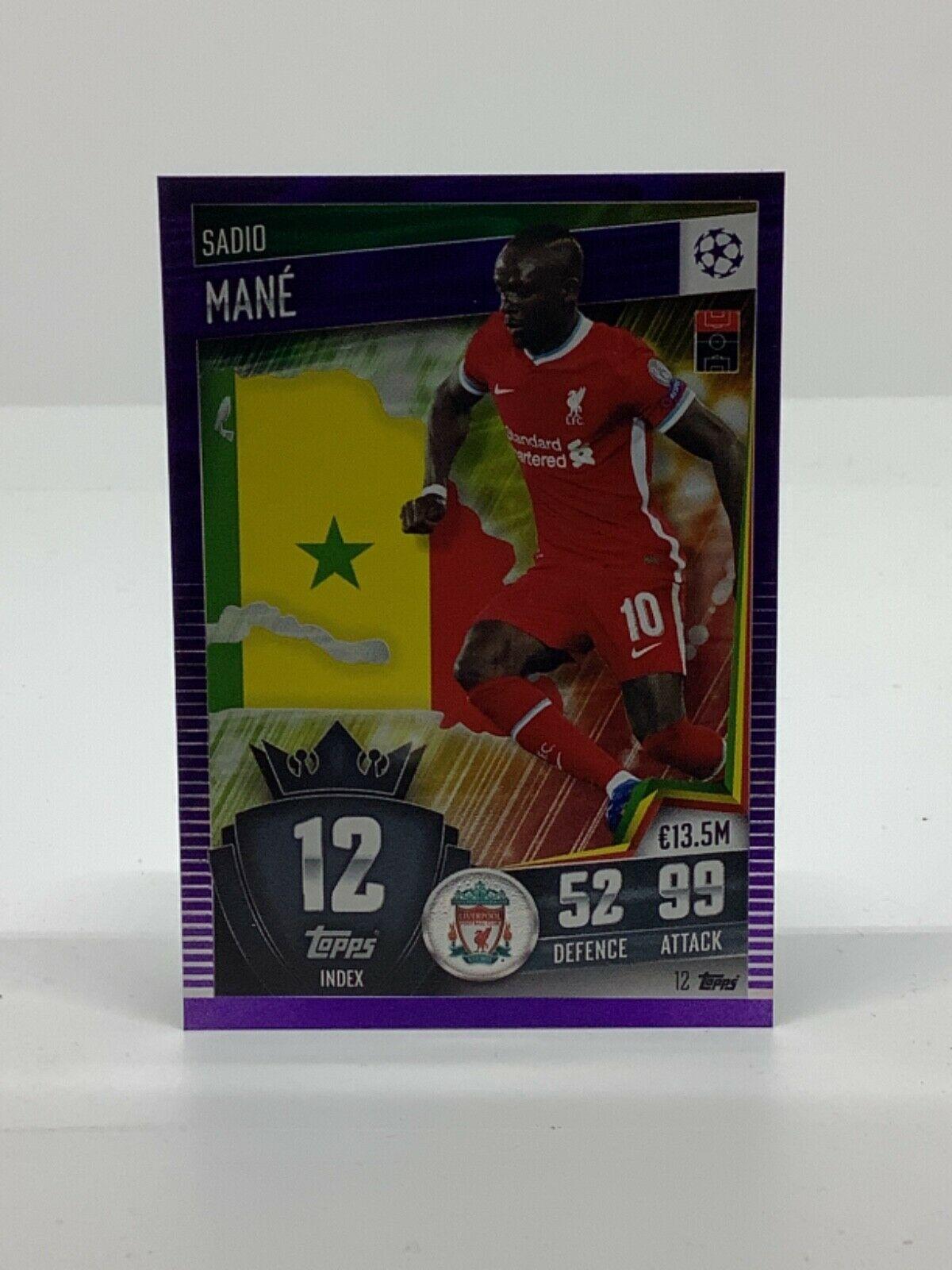 Topps Match Attax 101 2020-21 20/21 púrpura paralelo y limitado - Imagen 18 de 127