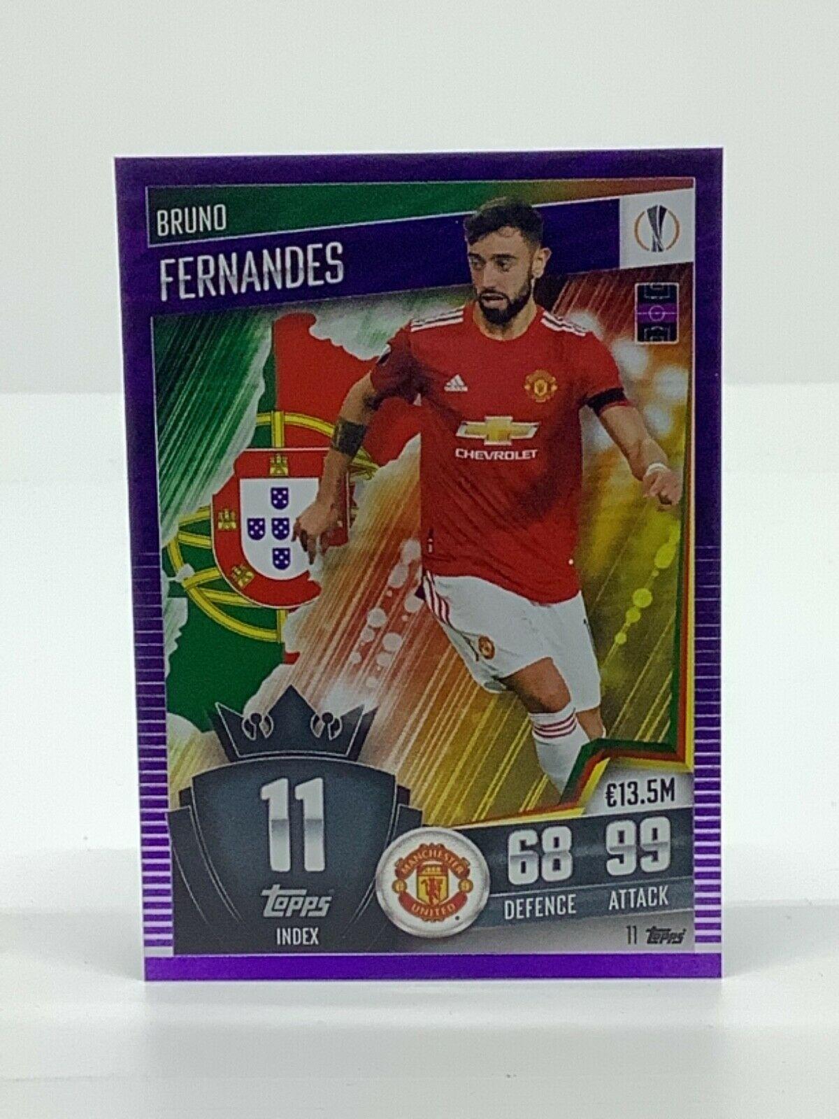 Topps Match Attax 101 2020-21 20/21 púrpura paralelo y limitado - Imagen 17 de 127