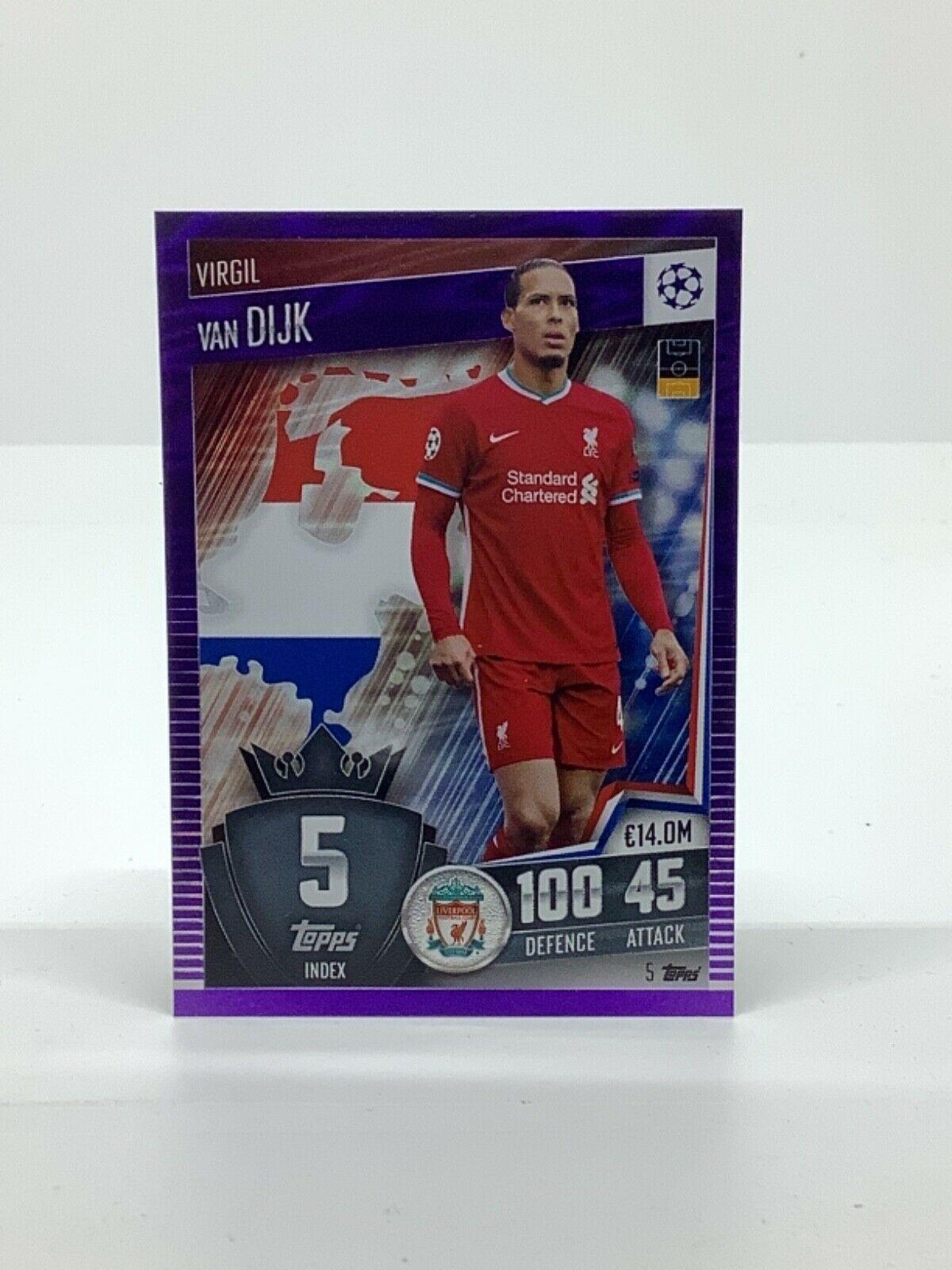 Topps Match Attax 101 2020-21 20/21 púrpura paralelo y limitado - Imagen 11 de 127