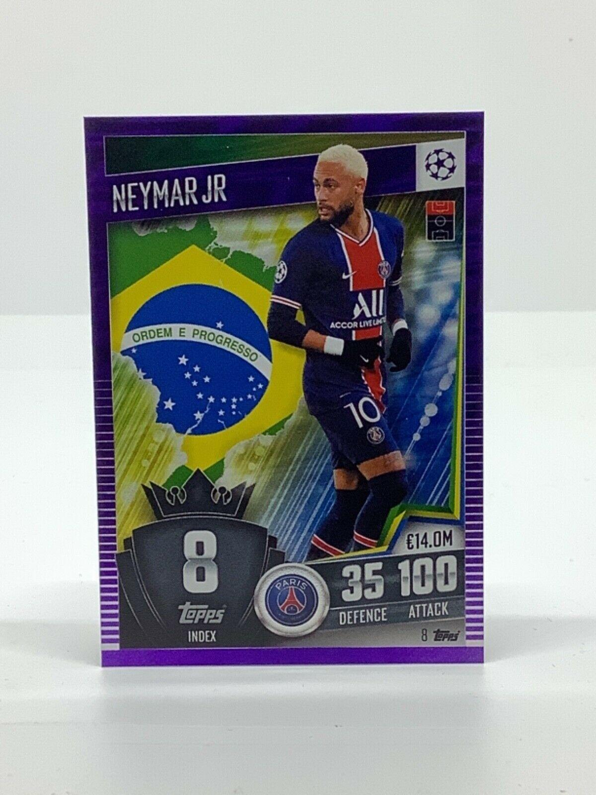Topps Match Attax 101 2020-21 20/21 púrpura paralelo y limitado - Imagen 14 de 127
