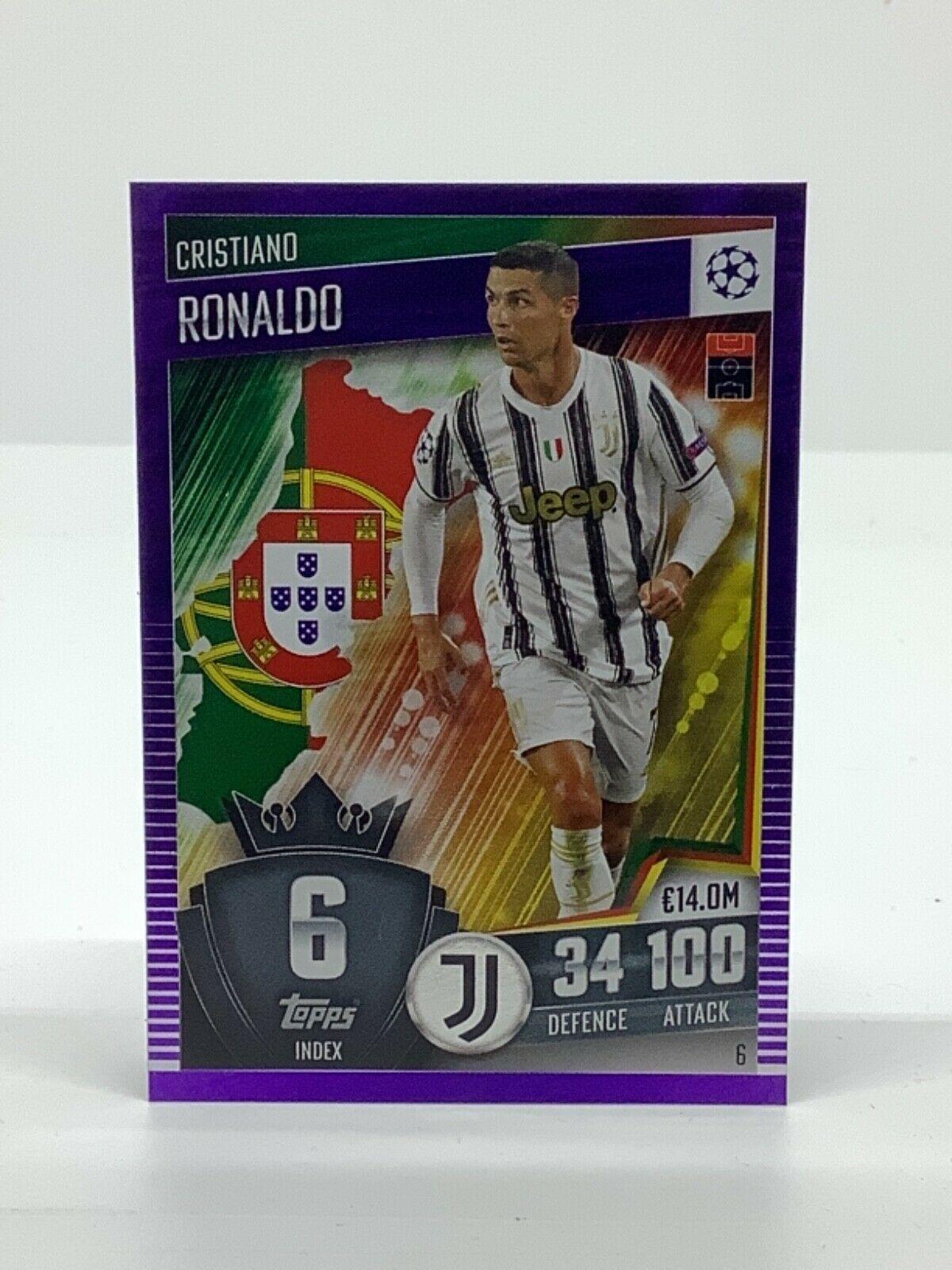 Topps Match Attax 101 2020-21 20/21 púrpura paralelo y limitado - Imagen 12 de 127