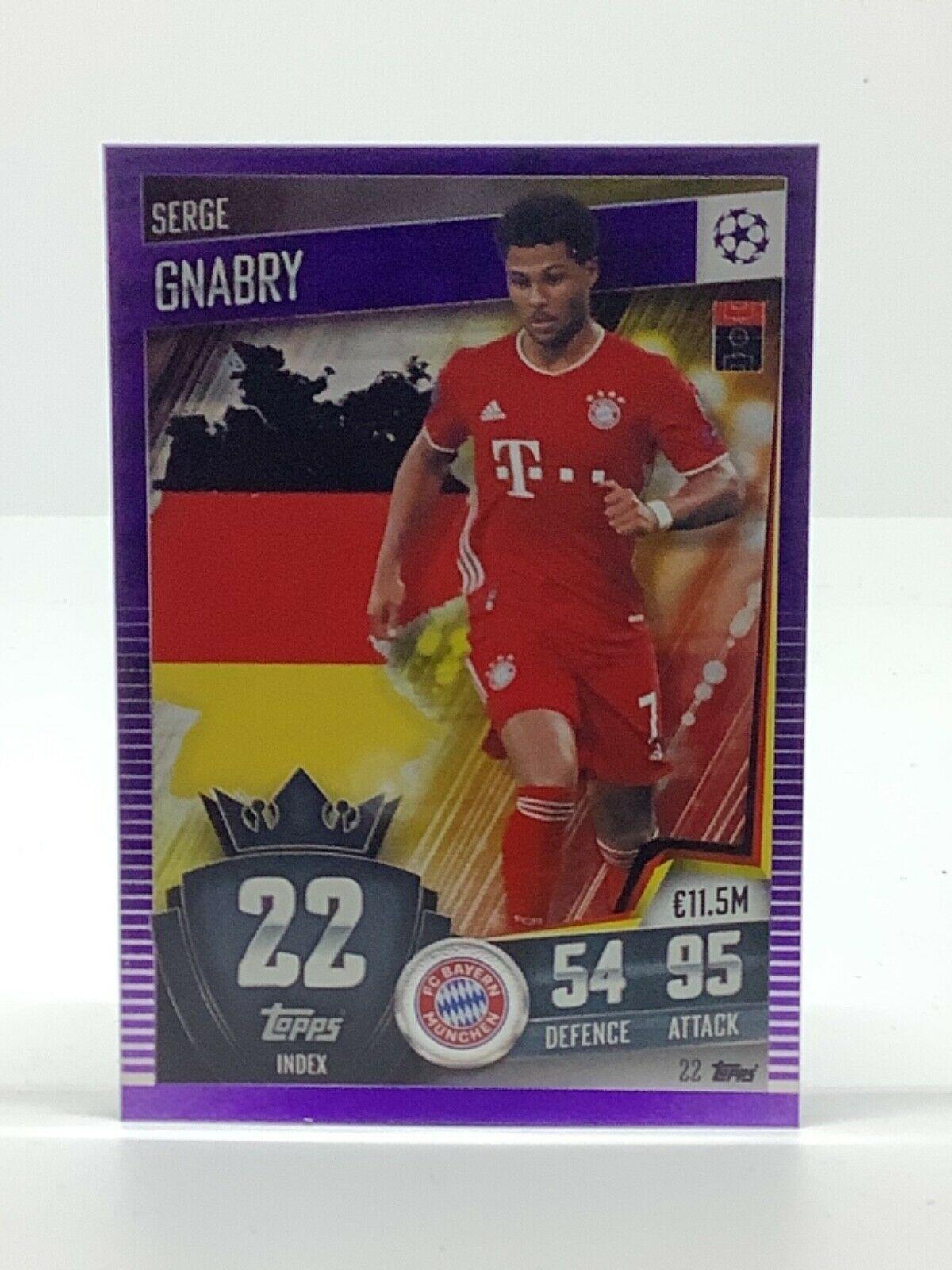 Topps Match Attax 101 2020-21 20/21 púrpura paralelo y limitado - Imagen 28 de 127