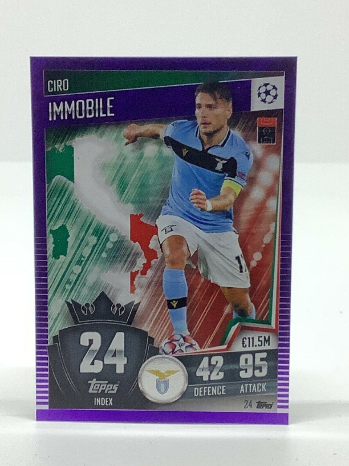 Topps Match Attax 101 2020-21 20/21 púrpura paralelo y limitado - Imagen 29 de 127