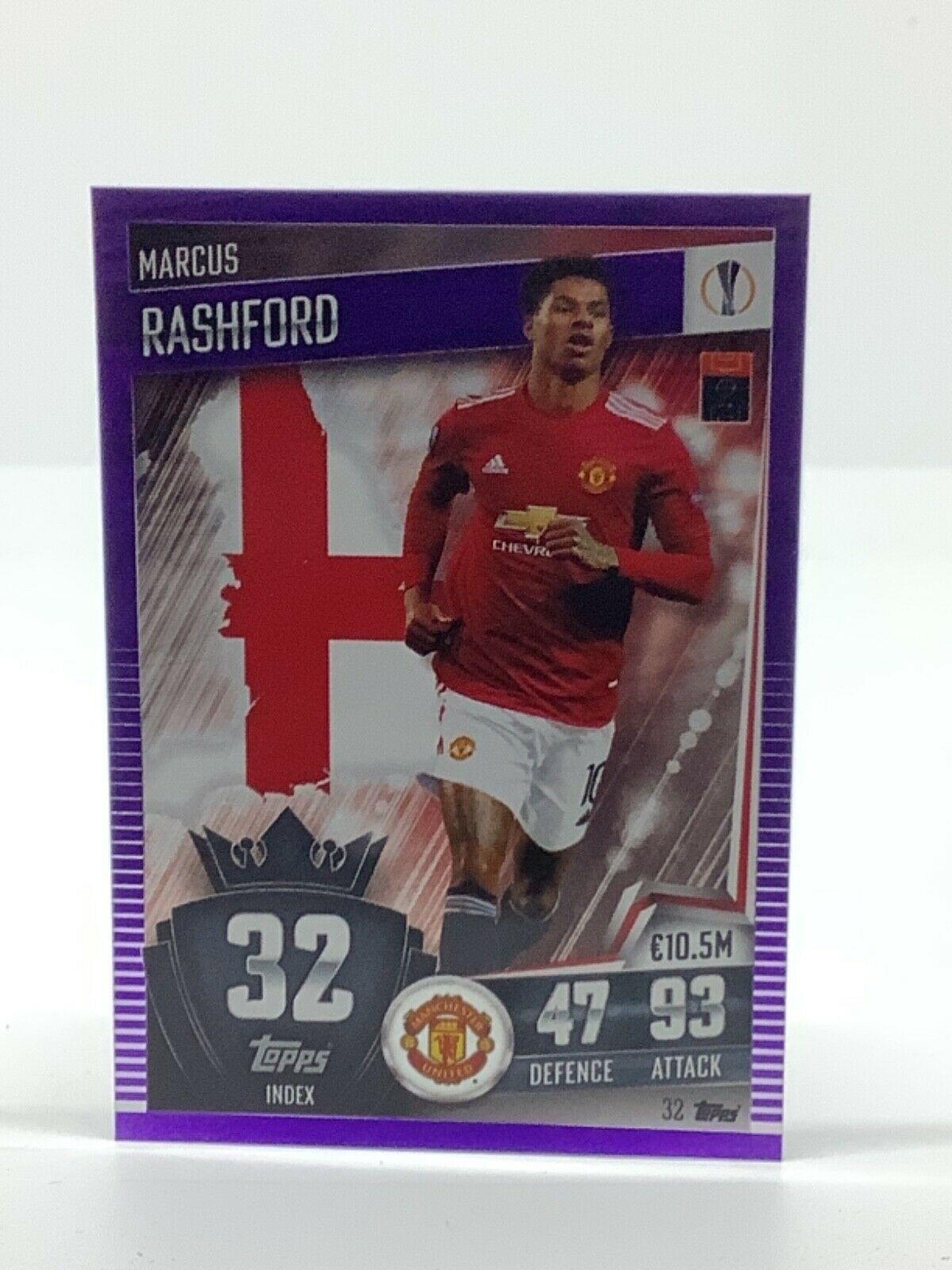 Topps Match Attax 101 2020-21 20/21 púrpura paralelo y limitado - Imagen 35 de 127