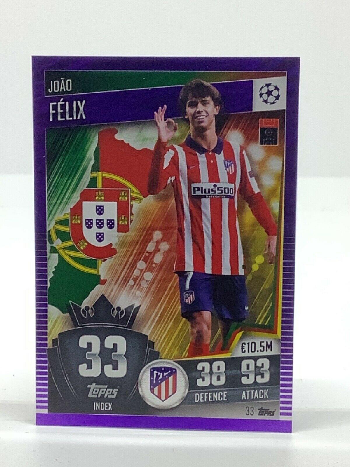 Topps Match Attax 101 2020-21 20/21 púrpura paralelo y limitado - Imagen 36 de 127
