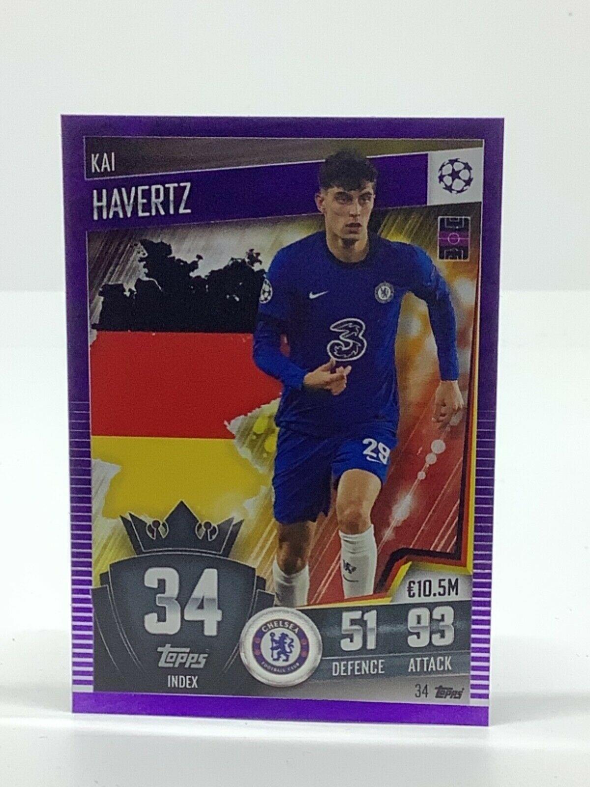Topps Match Attax 101 2020-21 20/21 púrpura paralelo y limitado - Imagen 37 de 127