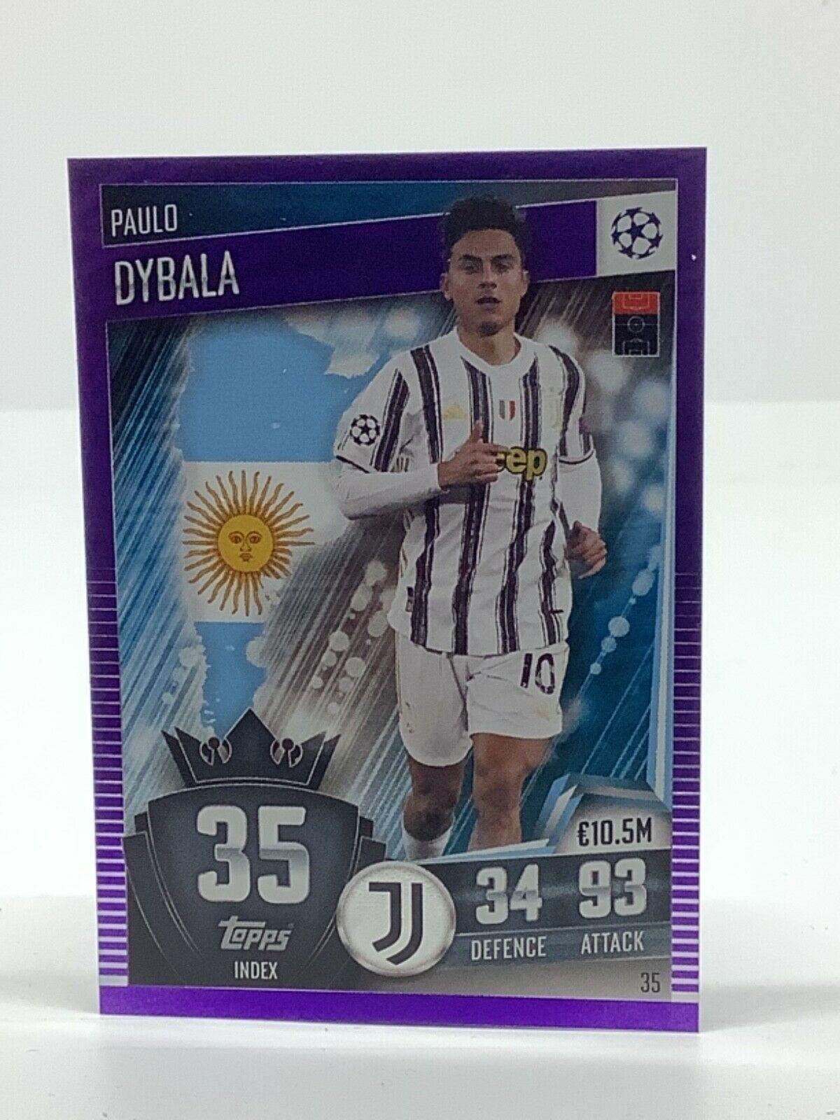 Topps Match Attax 101 2020-21 20/21 púrpura paralelo y limitado - Imagen 38 de 127