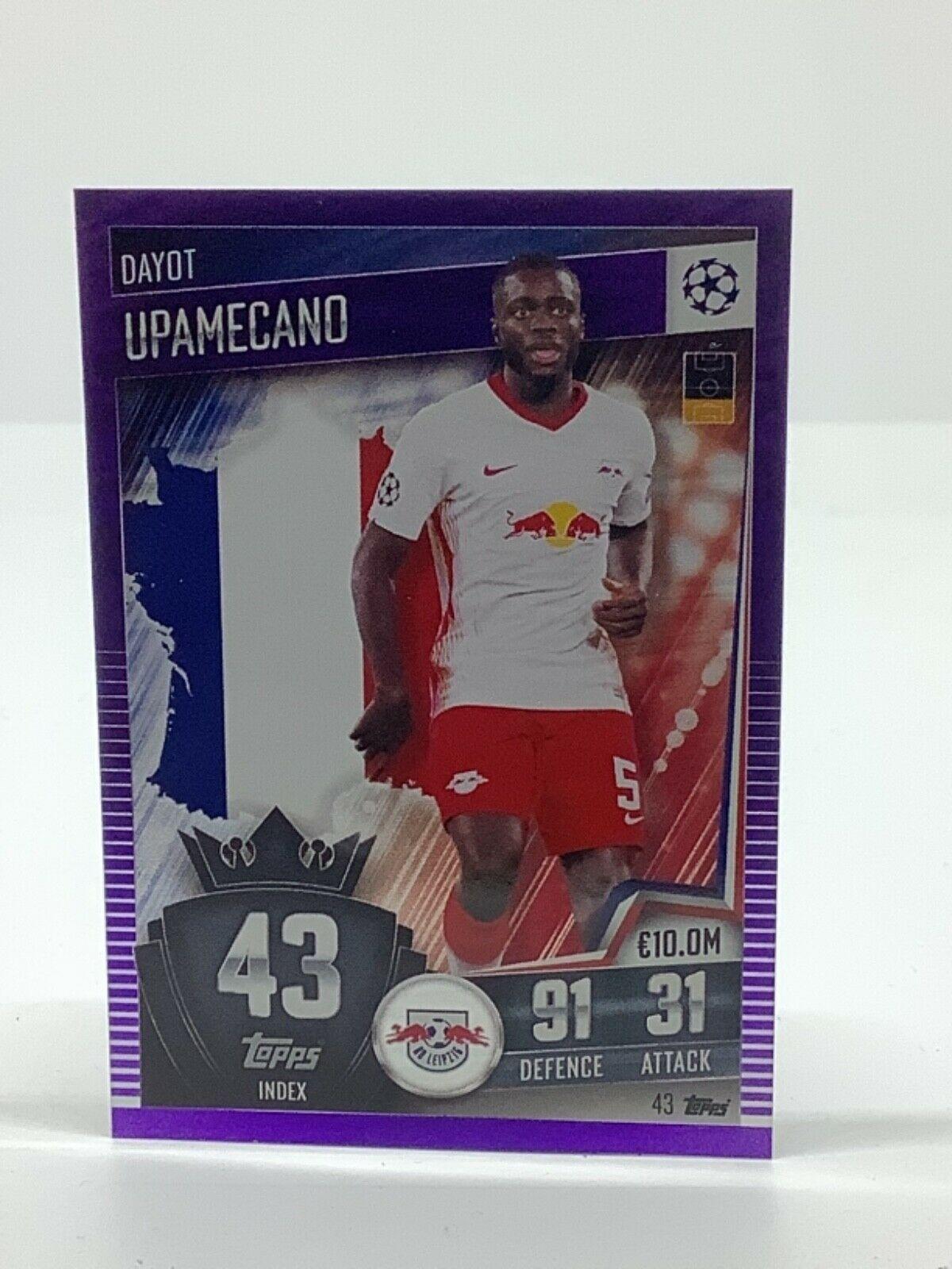 Topps Match Attax 101 2020-21 20/21 púrpura paralelo y limitado - Imagen 46 de 127