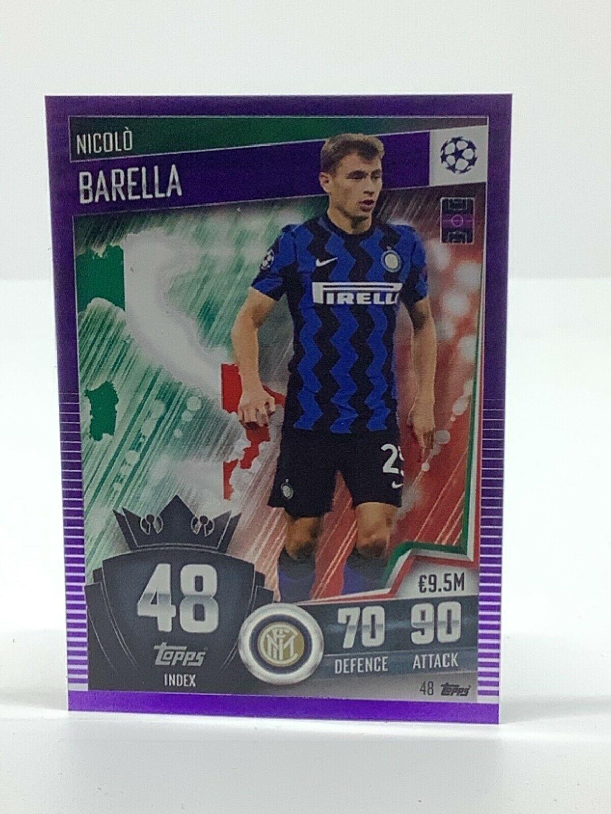 Topps Match Attax 101 2020-21 20/21 púrpura paralelo y limitado - Imagen 51 de 127