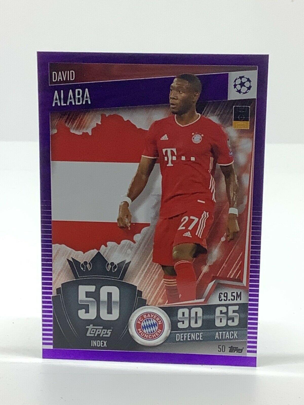 Topps Match Attax 101 2020-21 20/21 púrpura paralelo y limitado - Imagen 53 de 127
