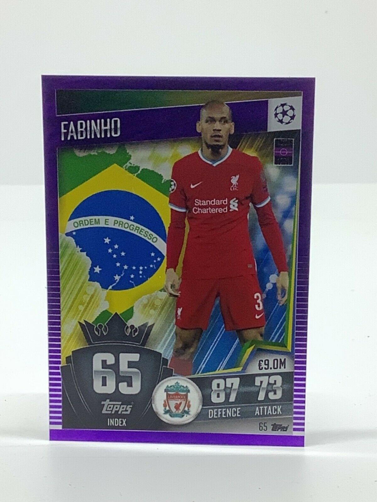 Topps Match Attax 101 2020-21 20/21 púrpura paralelo y limitado - Imagen 66 de 127
