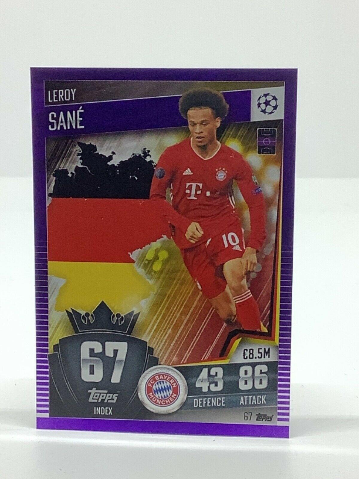 Topps Match Attax 101 2020-21 20/21 púrpura paralelo y limitado - Imagen 68 de 127