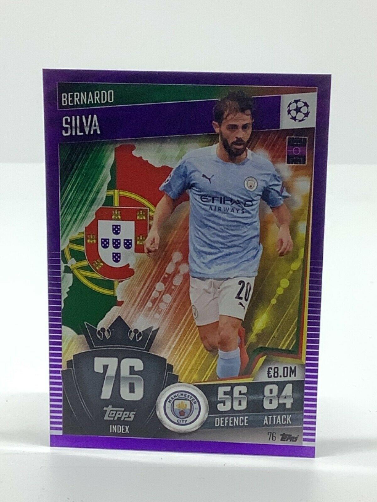 Topps Match Attax 101 2020-21 20/21 púrpura paralelo y limitado - Imagen 77 de 127