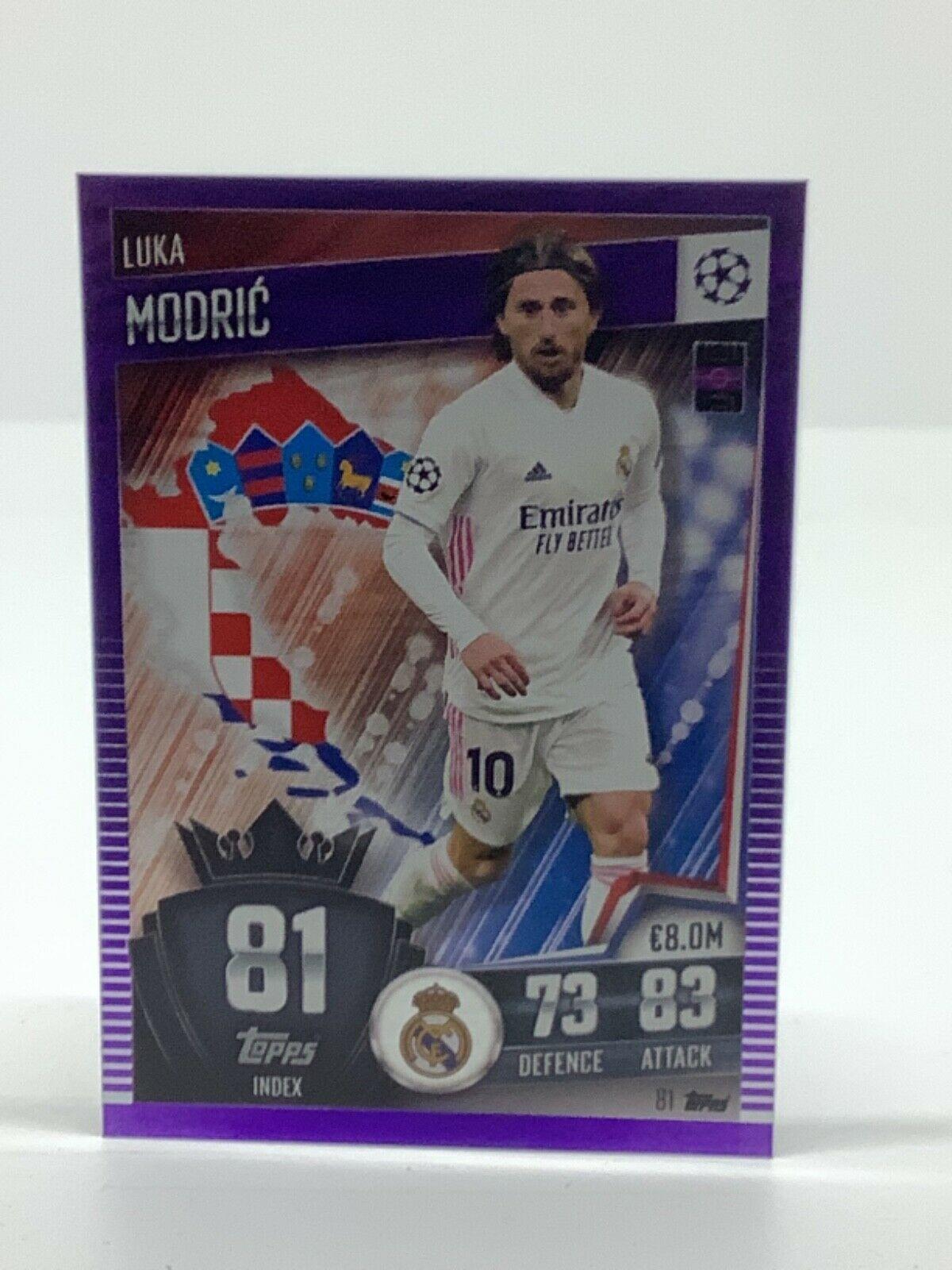Topps Match Attax 101 2020-21 20/21 púrpura paralelo y limitado - Imagen 80 de 127