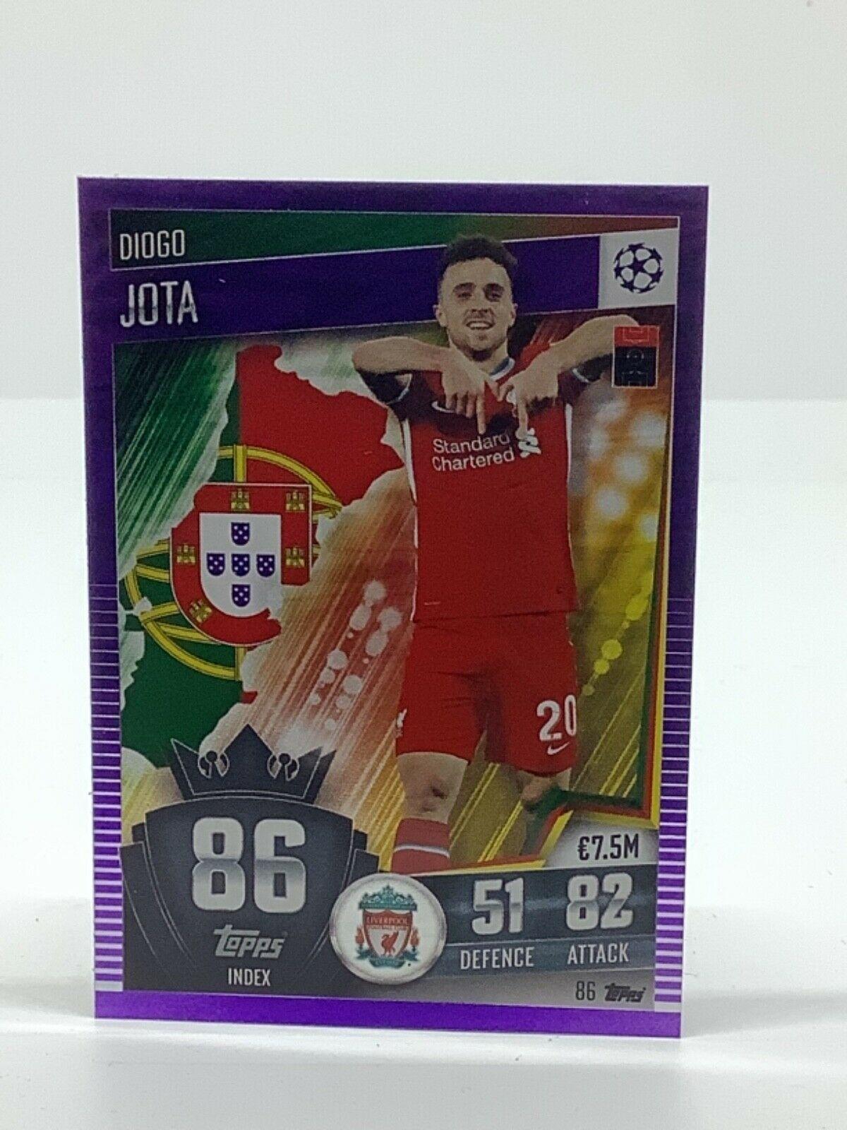 Topps Match Attax 101 2020-21 20/21 púrpura paralelo y limitado - Imagen 85 de 127