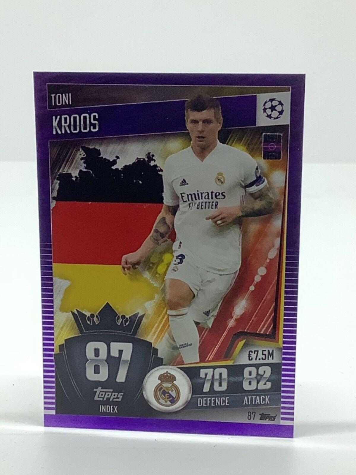 Topps Match Attax 101 2020-21 20/21 púrpura paralelo y limitado - Imagen 86 de 127