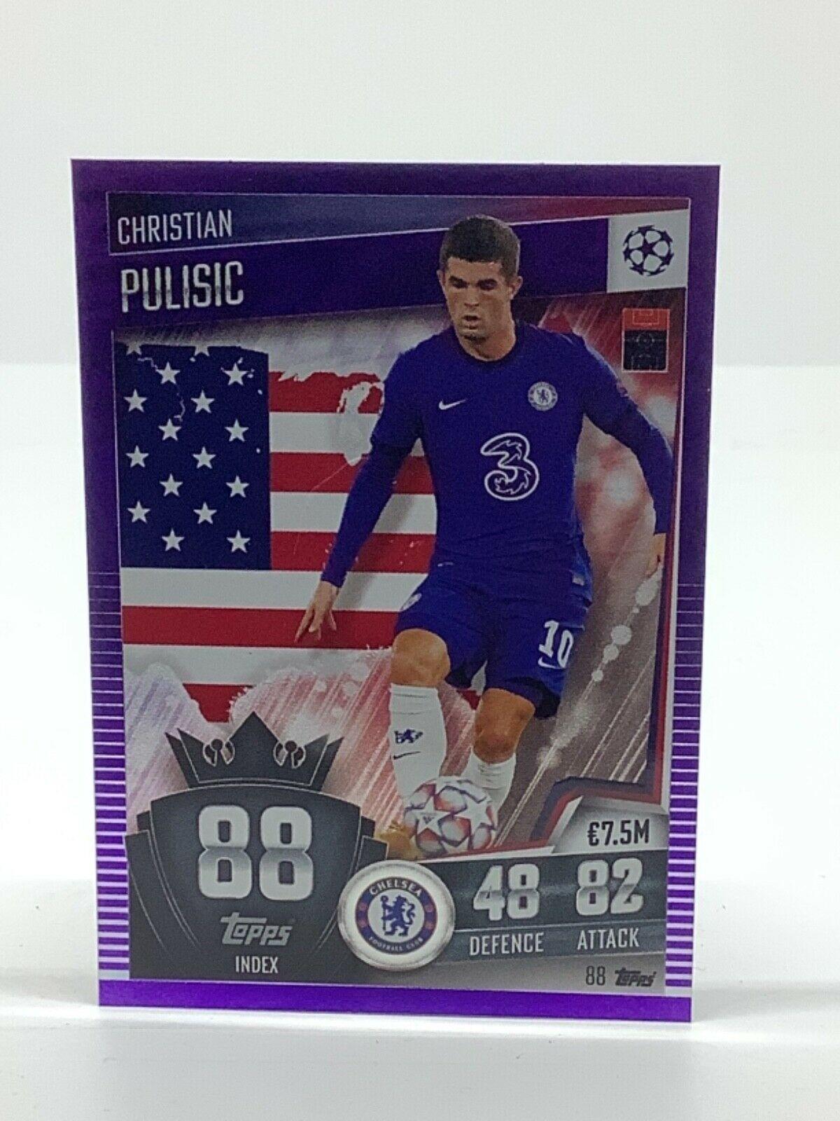 Topps Match Attax 101 2020-21 20/21 púrpura paralelo y limitado - Imagen 87 de 127