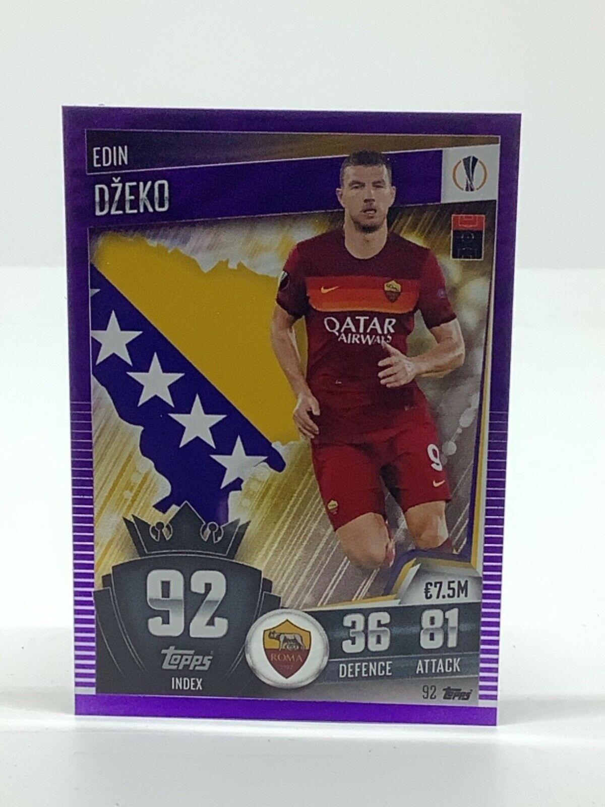 Topps Match Attax 101 2020-21 20/21 púrpura paralelo y limitado - Imagen 91 de 127