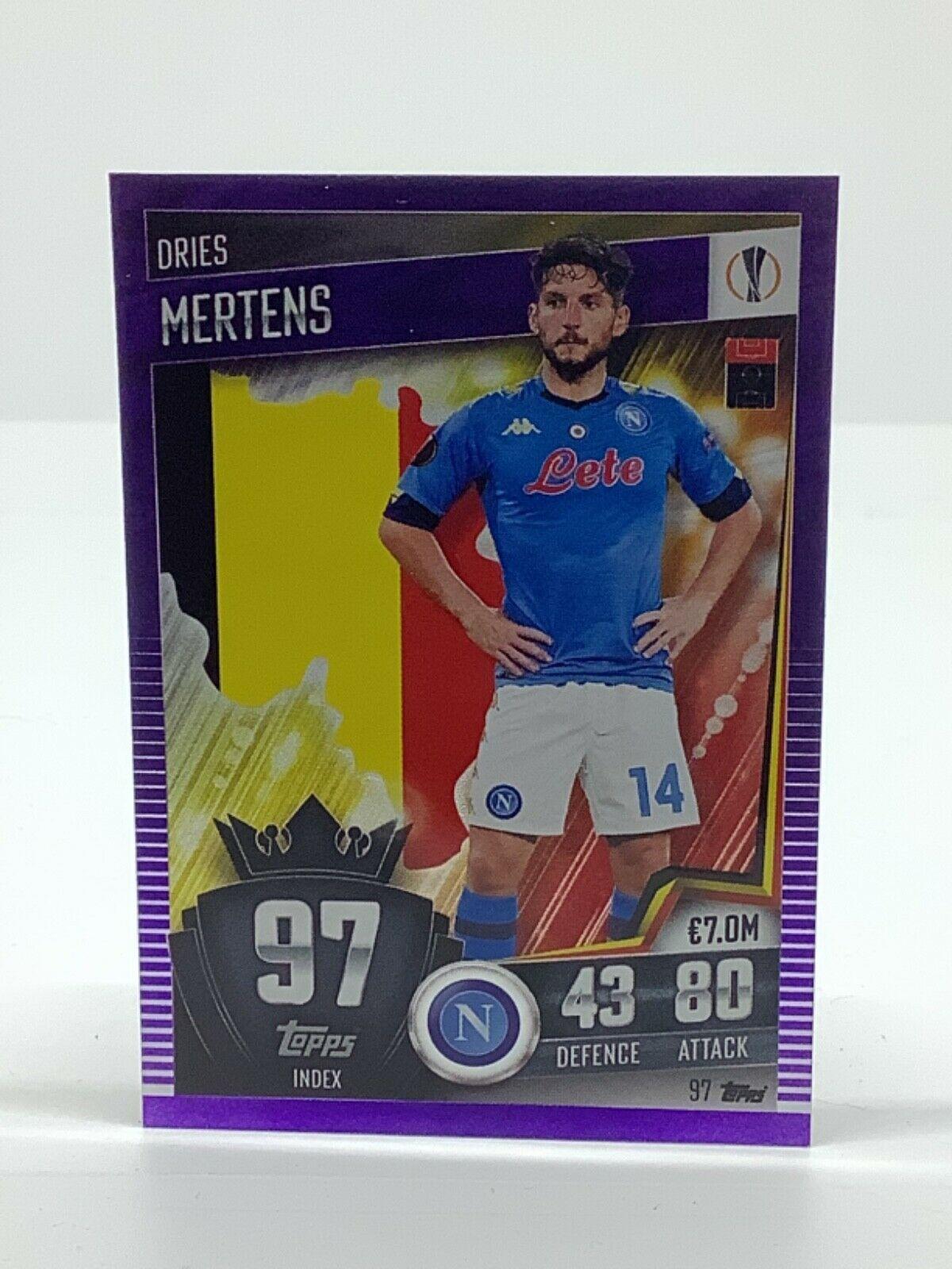 Topps Match Attax 101 2020-21 20/21 púrpura paralelo y limitado - Imagen 96 de 127