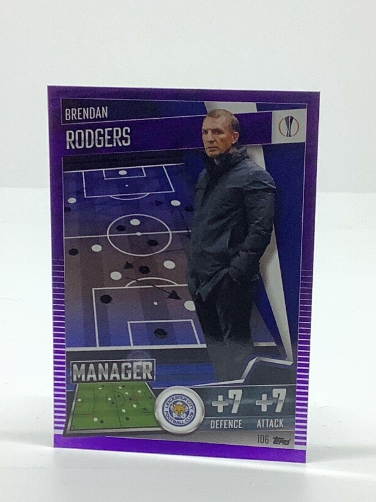 Topps Match Attax 101 2020-21 20/21 púrpura paralelo y limitado - Imagen 105 de 127