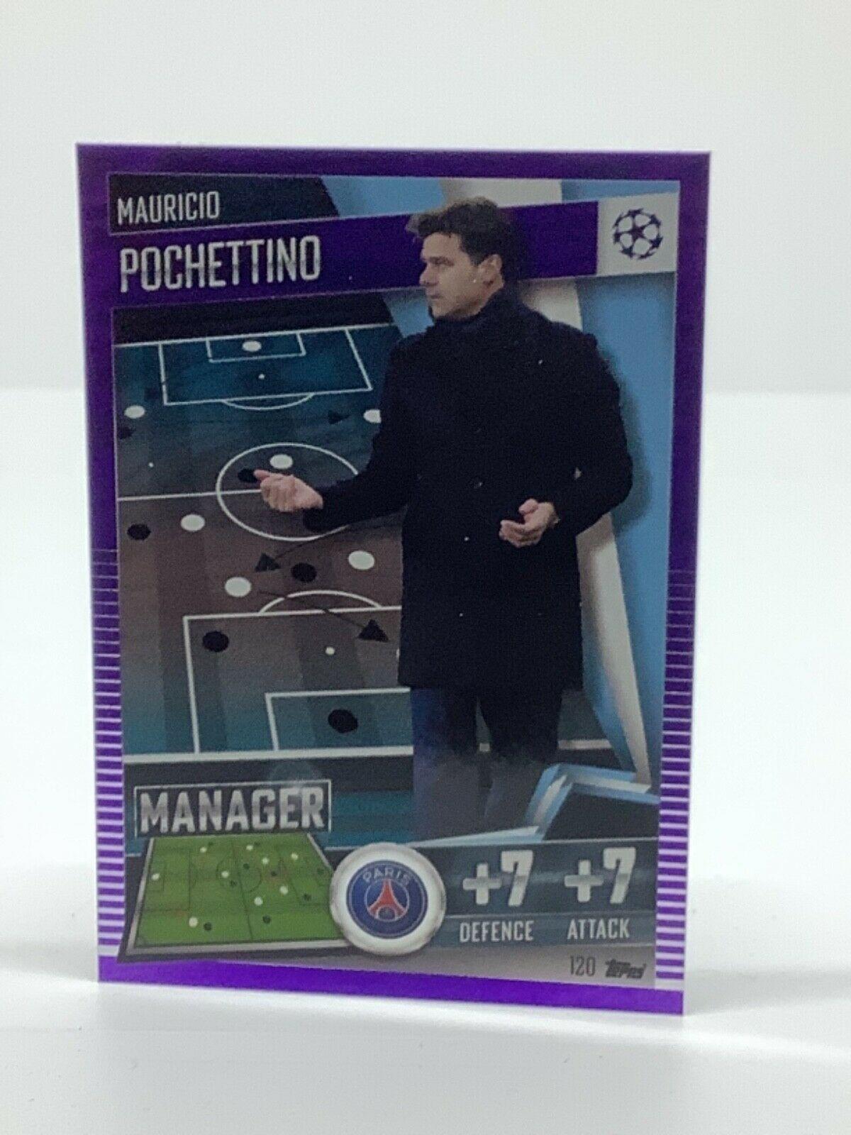 Topps Match Attax 101 2020-21 20/21 púrpura paralelo y limitado - Imagen 119 de 127