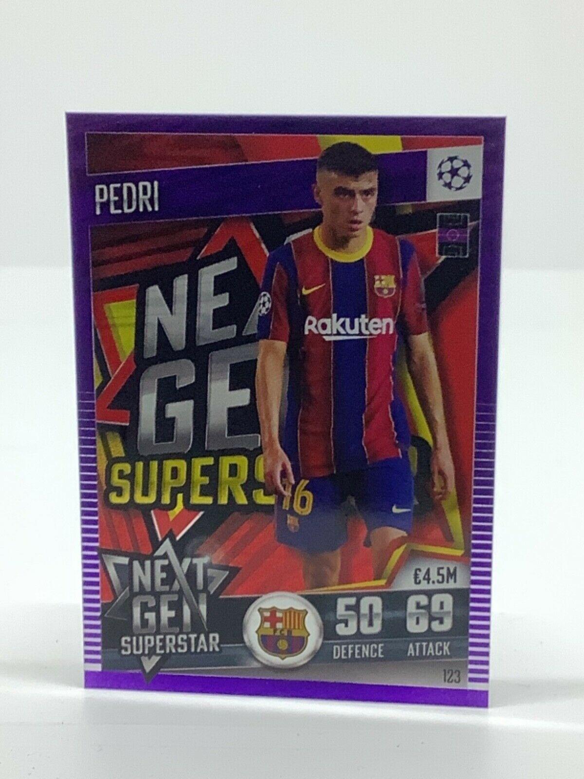 Topps Match Attax 101 2020-21 20/21 púrpura paralelo y limitado - Imagen 122 de 127