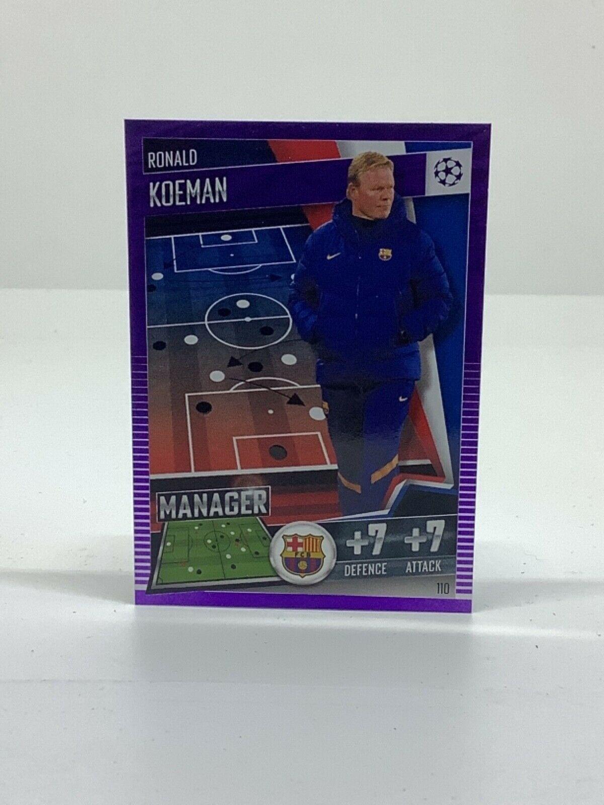 Topps Match Attax 101 2020-21 20/21 púrpura paralelo y limitado - Imagen 109 de 127
