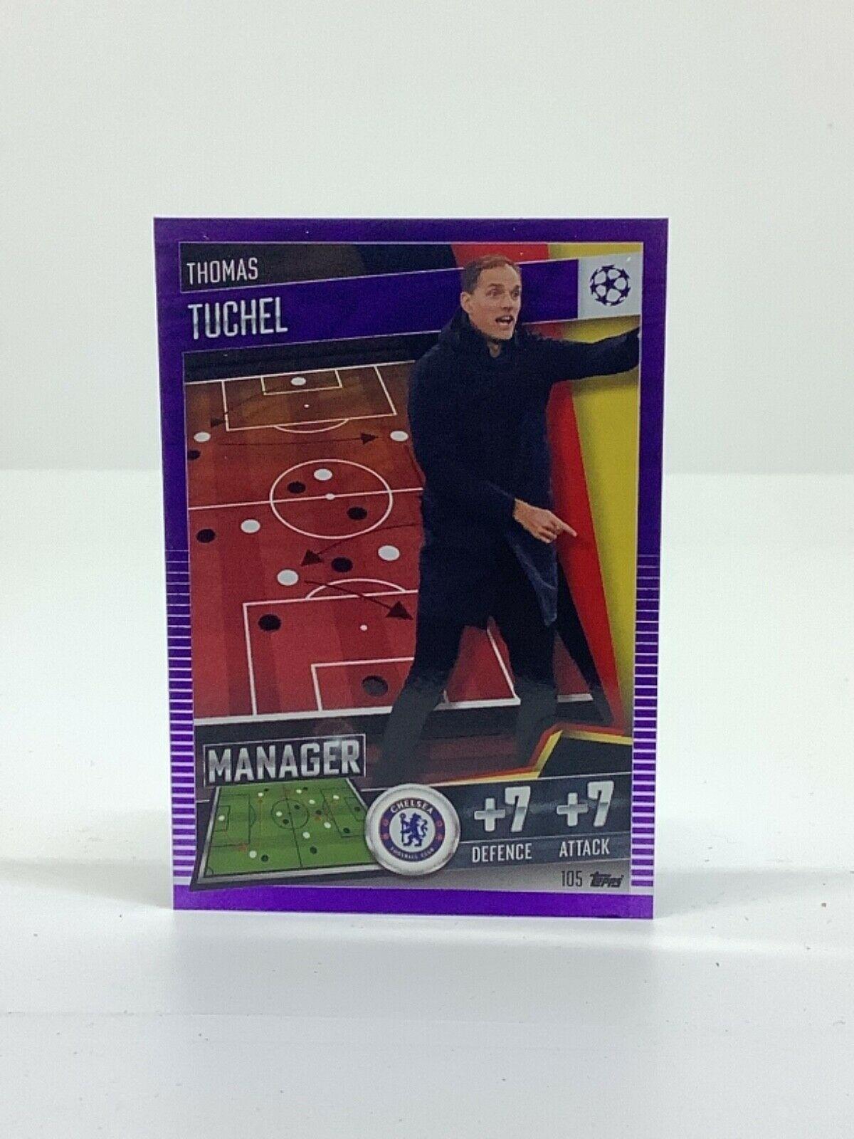 Topps Match Attax 101 2020-21 20/21 púrpura paralelo y limitado - Imagen 104 de 127
