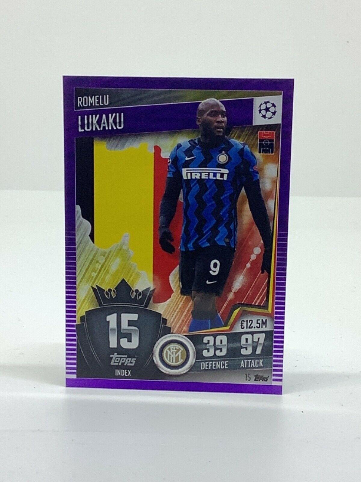 Topps Match Attax 101 2020-21 20/21 púrpura paralelo y limitado - Imagen 21 de 127