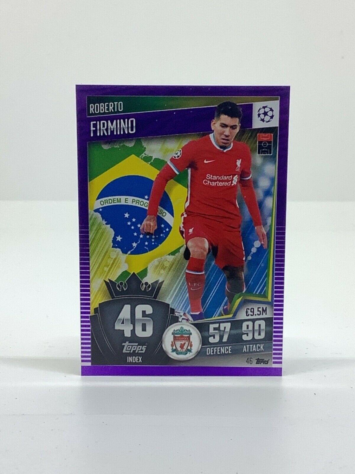 Topps Match Attax 101 2020-21 20/21 púrpura paralelo y limitado - Imagen 49 de 127