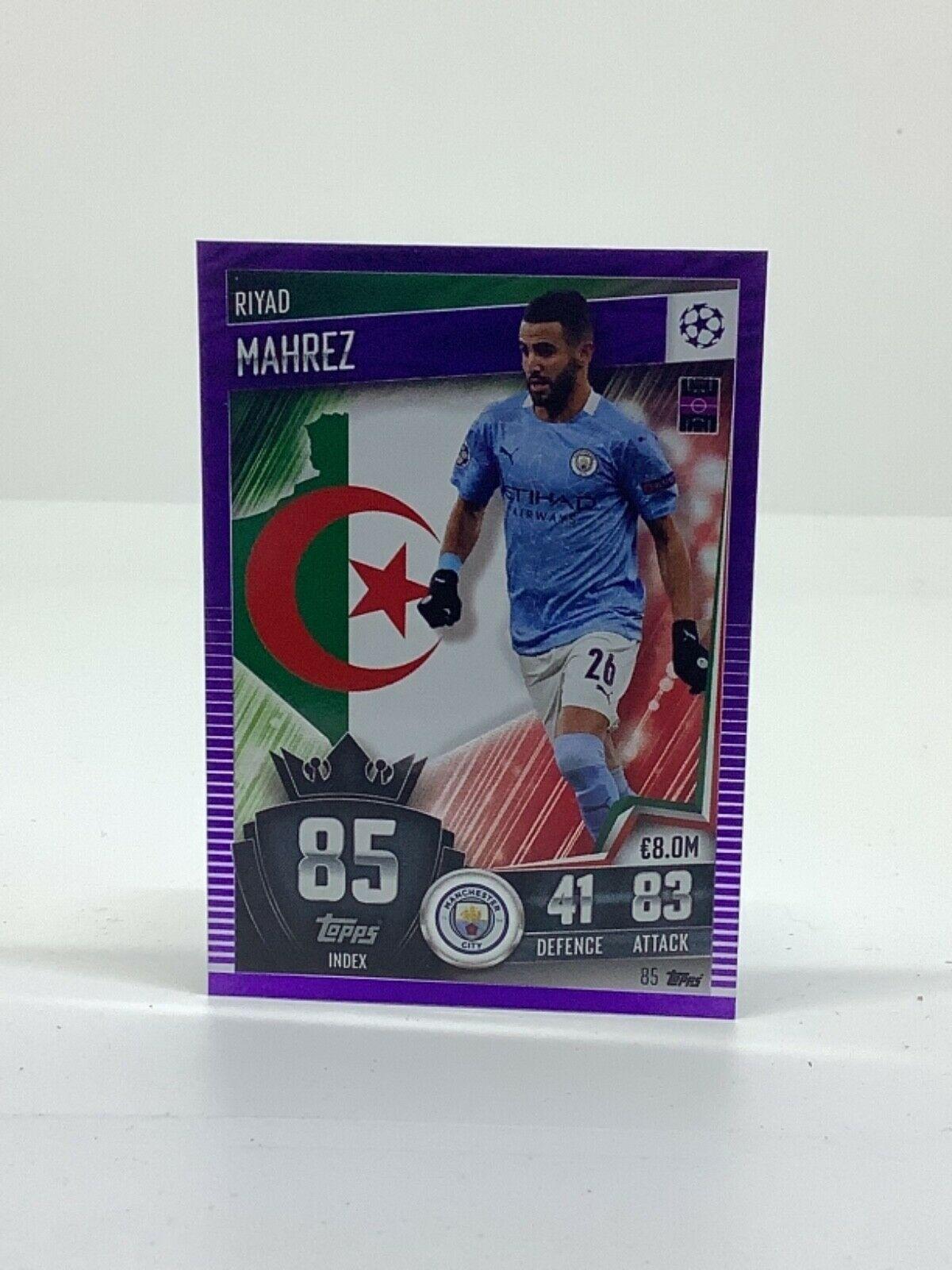 Topps Match Attax 101 2020-21 20/21 púrpura paralelo y limitado - Imagen 84 de 127